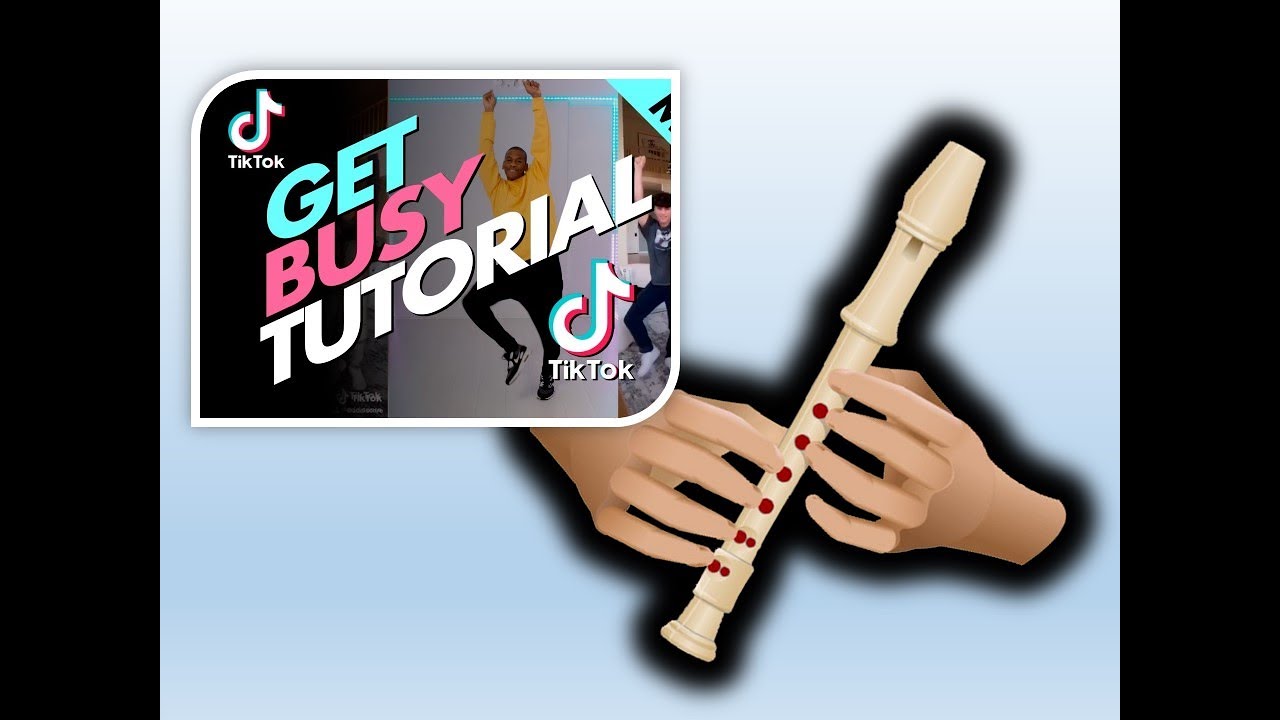 GET BUSY FLUTE COVER TIKTOK VIRAL SONG YouTube