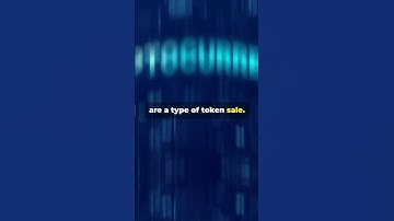 What is a Token Sale or ICO?