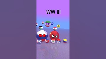 Thumbnail of world war 3-2-1 #countryballs #countrymusic #ww3 #ww2