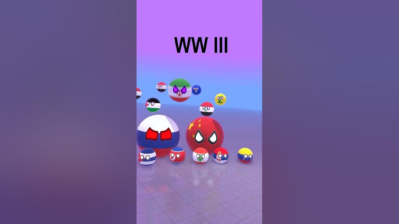 world war 3-2-1 #countryballs #countrymusic #ww3 #ww2