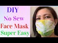 Easiest, Cheapest DIY Face Mask From T-shirt Sleeve- No Sew-khẩu trang bằng áo thun