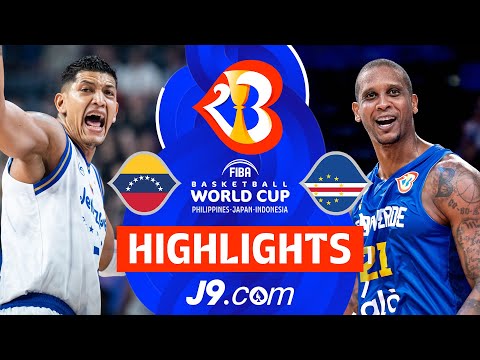 Venezuela 🇻🇪 vs Cape Verde 🇨🇻 | J9 Highlights | FIBA Basketball World Cup 2023