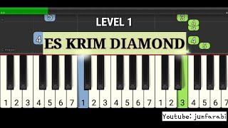 es krim diamond piano tutorial level 1