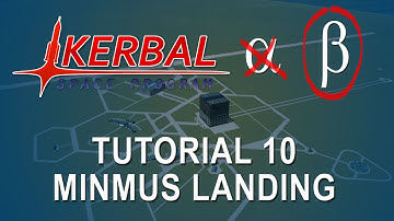 Kerbal Space Program (0.90 Career+Sandbox) Tutorial 10 - Minmus Landing
