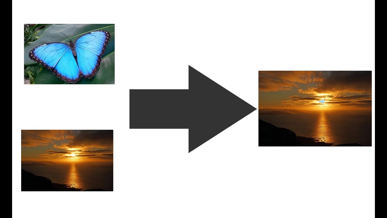 tuto sur photofiltre 7 comment détourer et incruster une image - YouTube