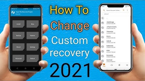 How to change custom recovery 2021 | orange fox to twrp | twrp to orange fox recovery