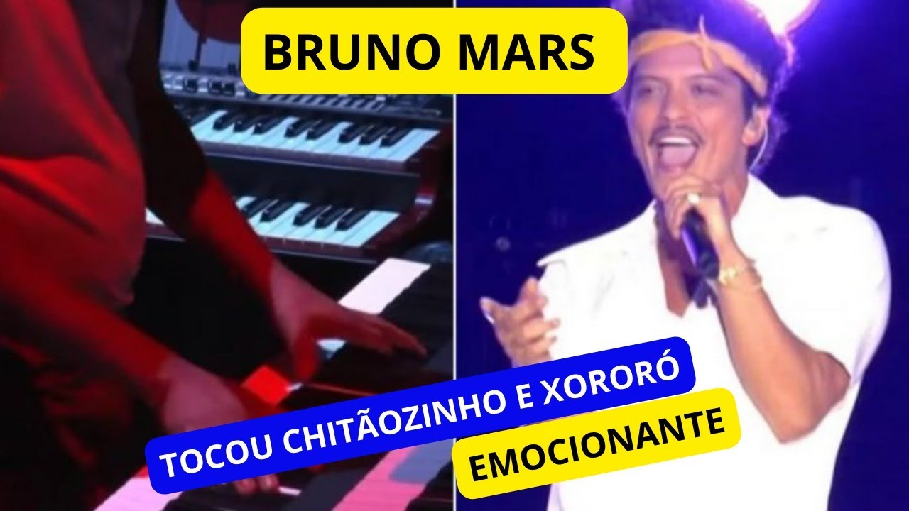 Xororó se emociona na plateia com 'Evidências' no show de Bruno