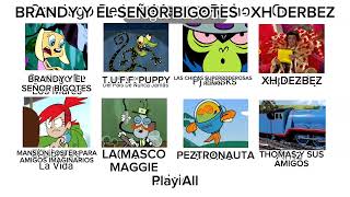 Brandy Y El Señor Bigotes - Xh Derbez 8 En 1 Dvd Menú Pirata