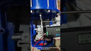 BCST Pneumatic Piston Actuator+Smart Positioner
