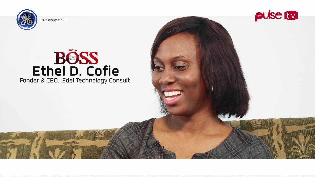 Still from Meet the Boss - Ethel D Cofie( Founder & CEO Edel Tech Consult)