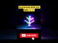 How to make RGB tree light 😍 #shortsfeed #trending #viralvideo
