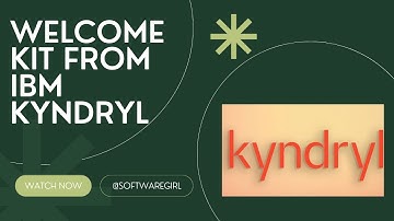 Welcome Kit from IBM KYNDRYL  for New Joiners(August 2022)