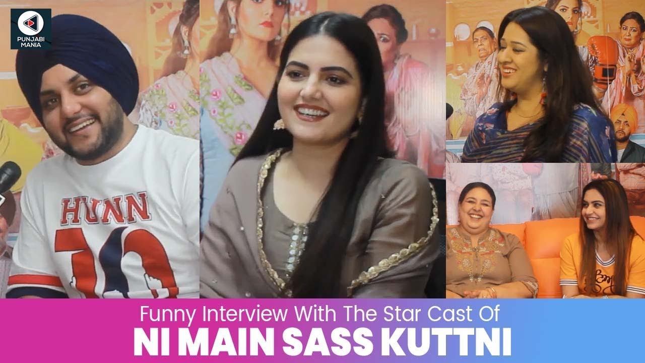 Funny Lot Pot Interview | Ni Main Saas Kuttni Team | Mehtab Virk, Tanvi Nagi, Akshita, Nisha, Anita