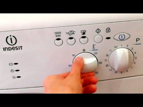 Режимы стирки стиральной машины Indesit