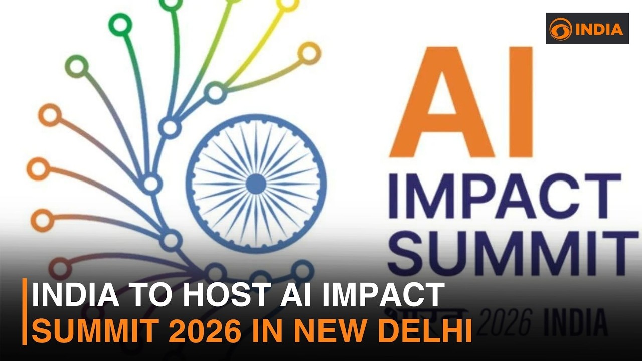 India to host AI Impact Summit 2026 in New Delhi | DD India