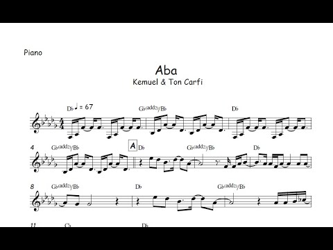 Minha Vez - Ton Carfi - Partitura para Saxofone Alto (Eb)