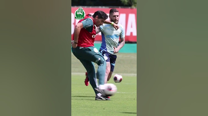Abel Ferreira faz golaço em treino do #palmeirasaovivo