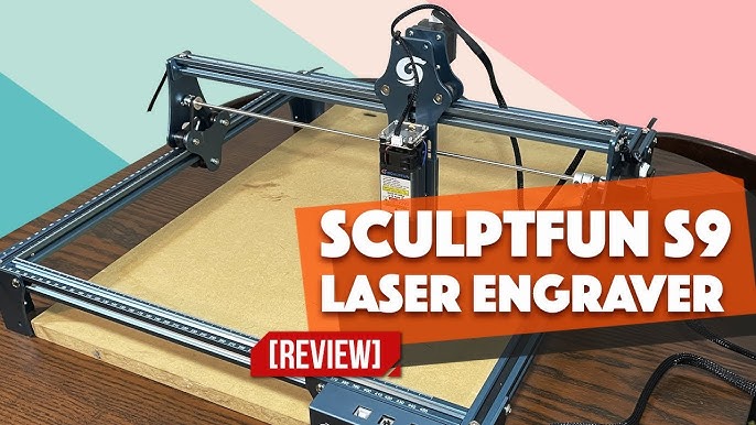 SCULPFUN S9 90W Effect Laser Module Beam 460nm Head For Laser Engraving  Machine