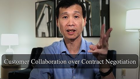 Customer Collaboration over Contract Negotiation