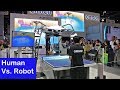 CES 2019 | Human Vs. Robot at Ping Pong | Omron Robotics | SmartReview.com