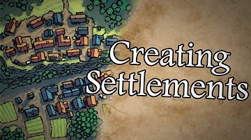 Worldbuilding 101 ~ Creating a Settlement