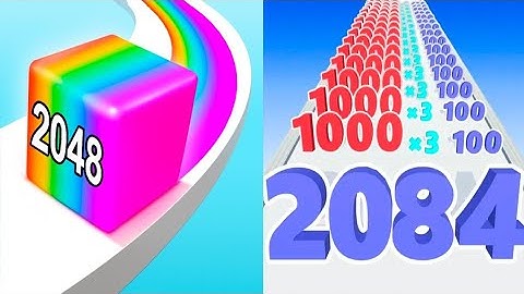 Jelly Run 2048 VS Number Master - All Levels SpeedRun Gameplay Android iOS Ep1