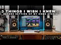 3 things i wish i knew before setting up my home studio