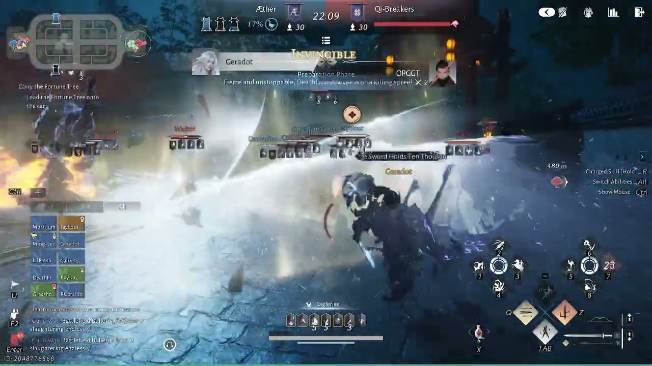 WWM GUILD WAR AETHER vs Qi-Breakers