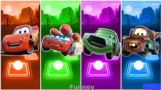 McQueen Monster Car 🆚 Monster Mater Car 🆚 McQueen Green Car 🆚 McQueen Car 🎶- Who is Best?