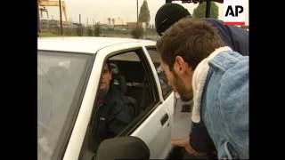 France - Truckers' strike causes chaos