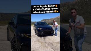 Five Cool Things to Check out on the NEW 2025 Toyota Camry XSE!