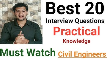 Top 20 most Asked Interview Question in Reliance , Afcon , L&T etc