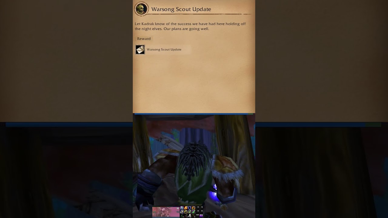 Classic World of Warcraft Horde Quest 