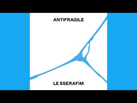 LE SSERAFIM 르세라핌 ANTIFRAGILE Blue Flame Ver 