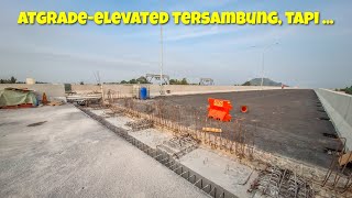Jogja-Bawen Toll Road At-Grade Section Now Connected to Elevated Section, But Not Yet Open for Tr...