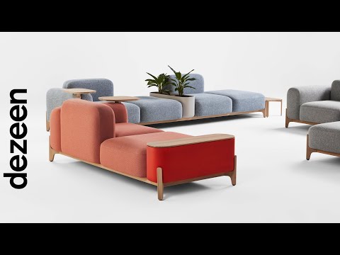 Benjamin Hubert's modular sofa systems for Prostoria |