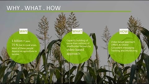 A peek into Digital Green