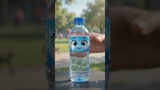 Water Bottle #water #ai #youtubeshorts #viral #hydration #animation #aishorts #cute #youtubecreator