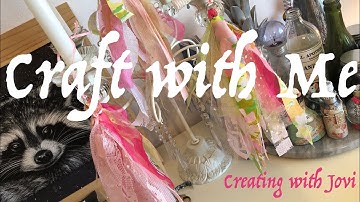 Craft with Me - Making Tassels and Altered Paper Clips