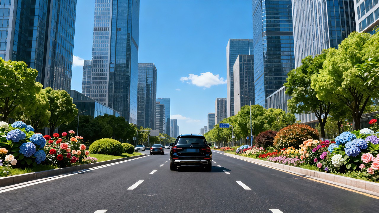 China's Most Beautiful Scenic Drive: Driving to Downtown Chengdu