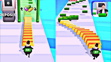 ATM RUSH 🏧💯💫 All Levels Mobile Gameplay Walkthrough Android IOs Alltrailer Relaxing Gameplay