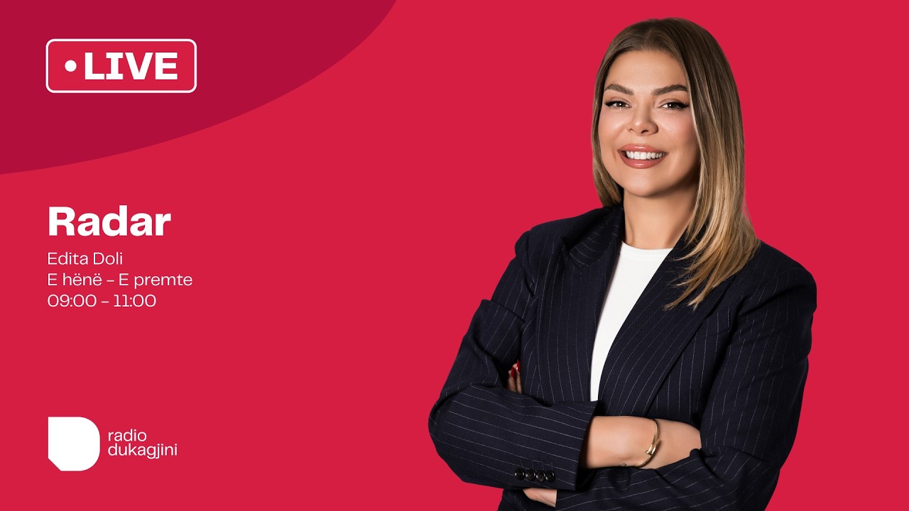 🔴Radio Dukagjini - Radar me Edita Doli