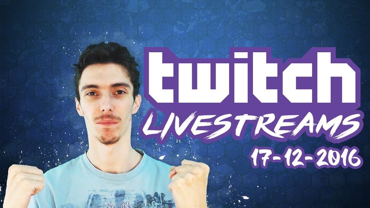 TWITCH LIVESTREAMS 17-12-2016 - Football Manager 2017 / Rocket League