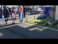 事故った痛車(スカイライン)が自走不能のため、牽引されていく動画!