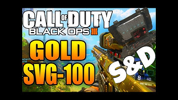 Black Ops 3 "SVG-100" Search And Destroy Gameplay ! Best Class Setup