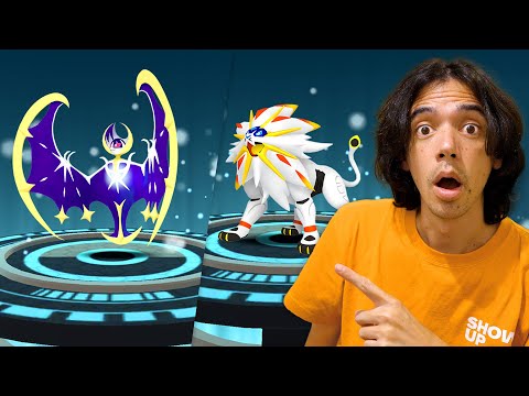 Solgaleo VS Lunala by frank-einstein