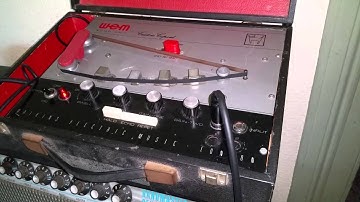 1966 WEM Custom Copicat Tape Delay Echo Unit