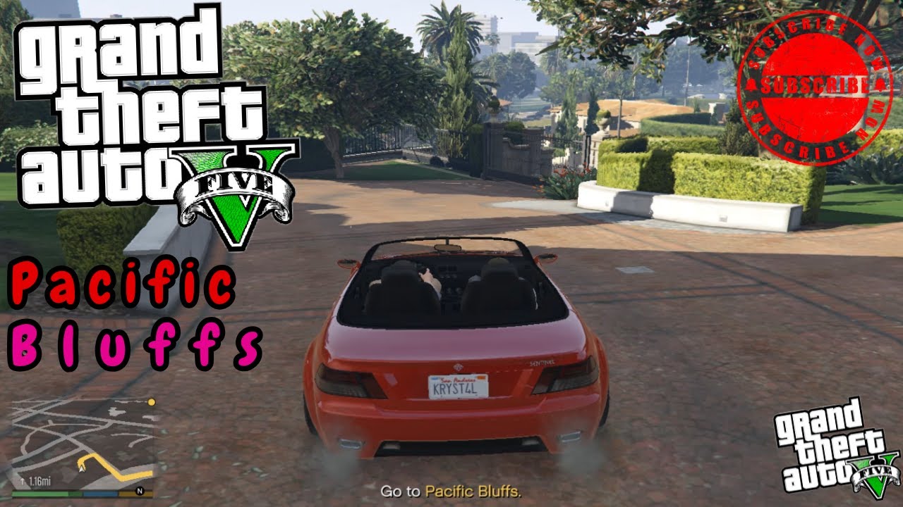 GTA 5 Mission - Go to Pacific Bluffs | Full Walkthrough with Tips & Tricks (4K)