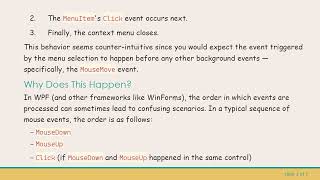 Resolving WPF ContextMenu Event Order Issues: A Guide to Handling Mouse Events Profile