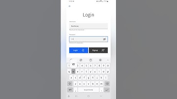 Login Page Example - @CarbonKivy | Carbon Design System with Kivy #shorts #python #android #ios